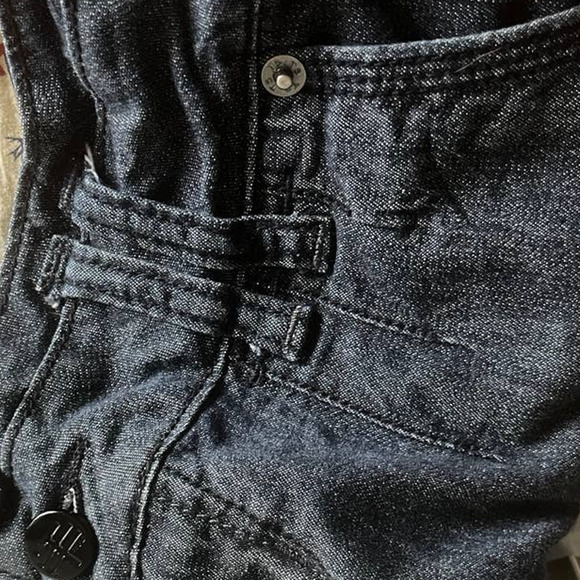 T5 Cuffed Denim Shorts, Size 5 - Picture 4 of 4